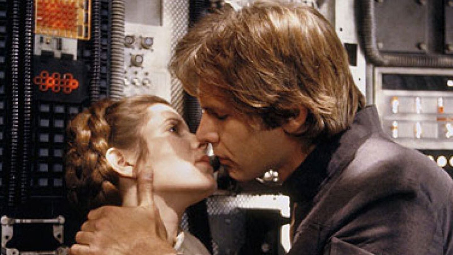 Princesa Leia y Han Solo n.