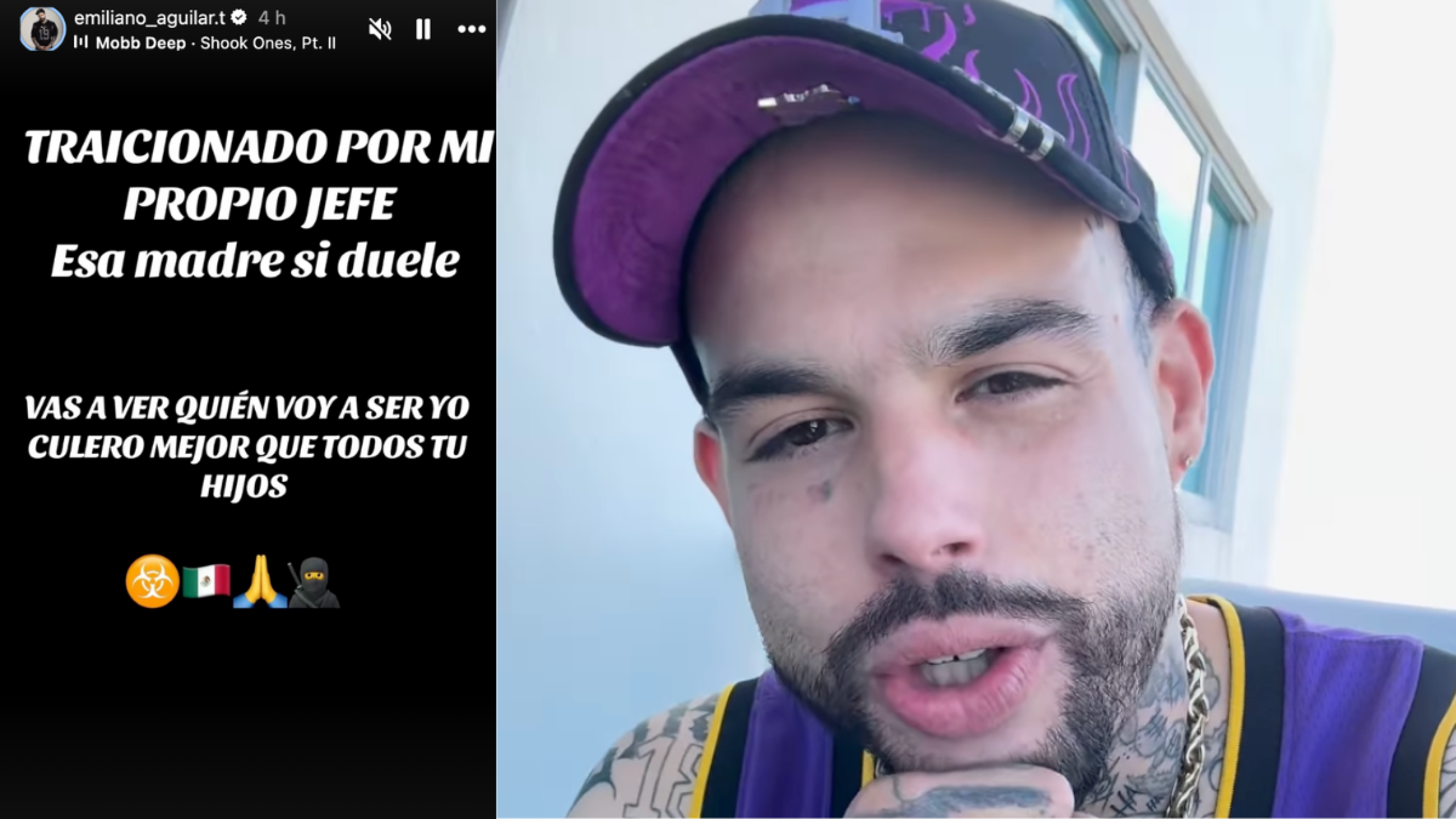 Emiliano Aguilar arremete contra su padre, Pepe Aguilar, por mal trato en los Premios Billboard