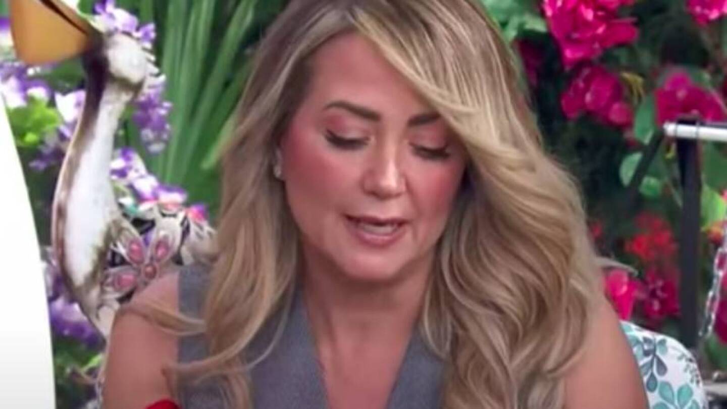 Andrea Legarreta reacciona a asalto