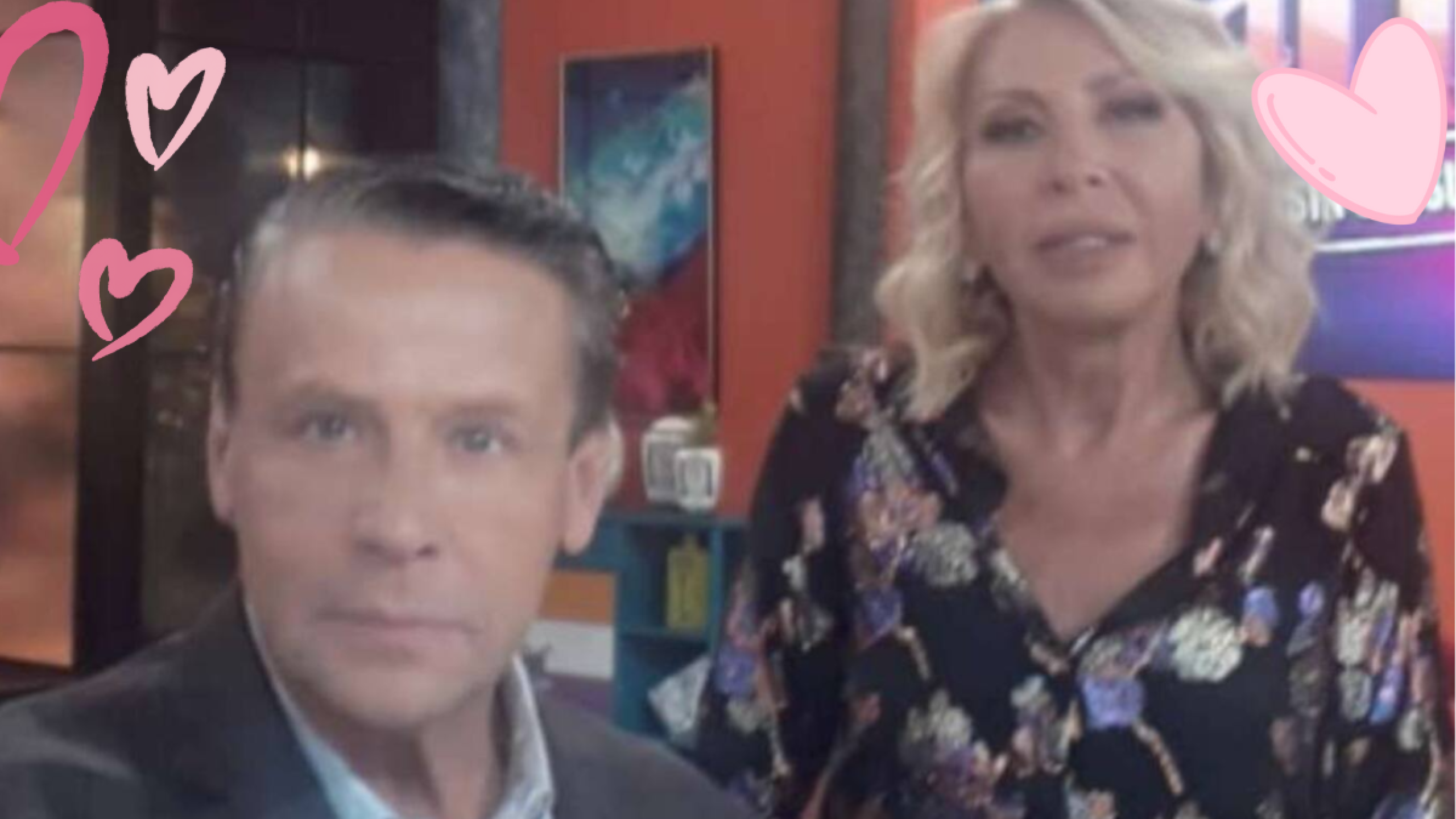 Alfredo Adame y Laura Bozzo