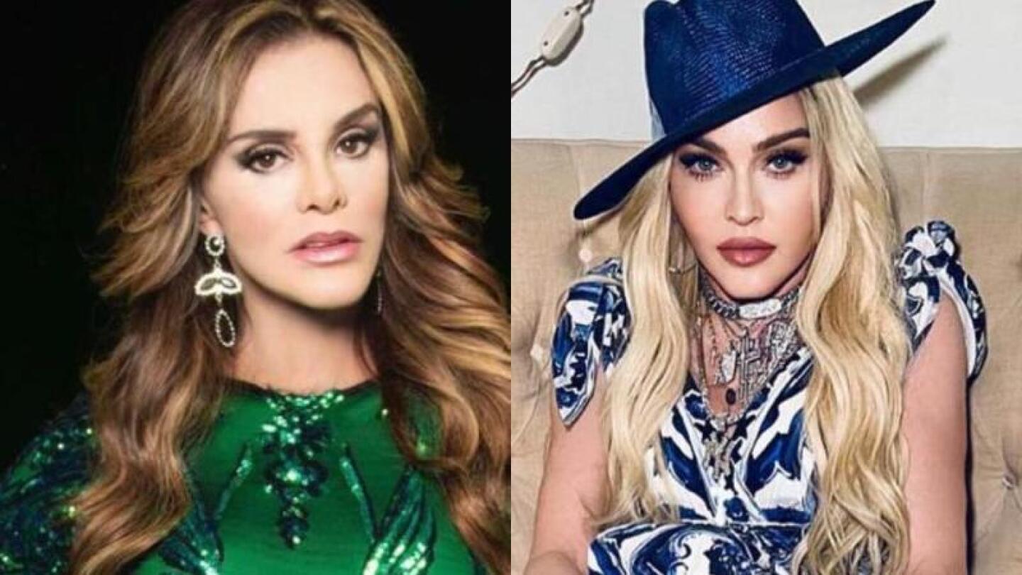 Lucía Méndez insiste que su pelea con Madonna sí sucedió