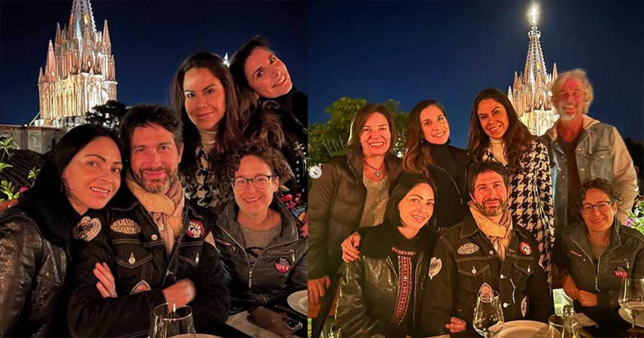 Paola Rojas se fue de vacaciones a un viñedo