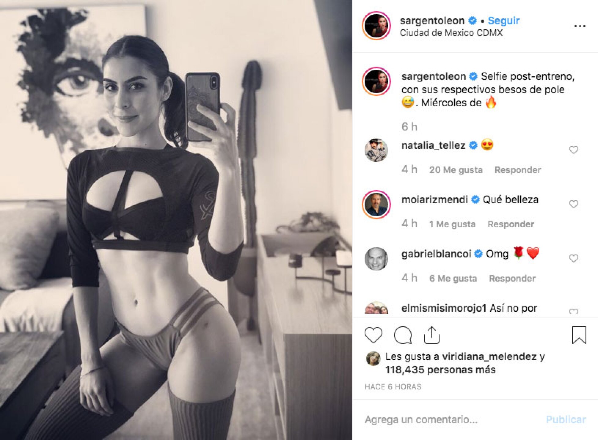 Instagram María León 