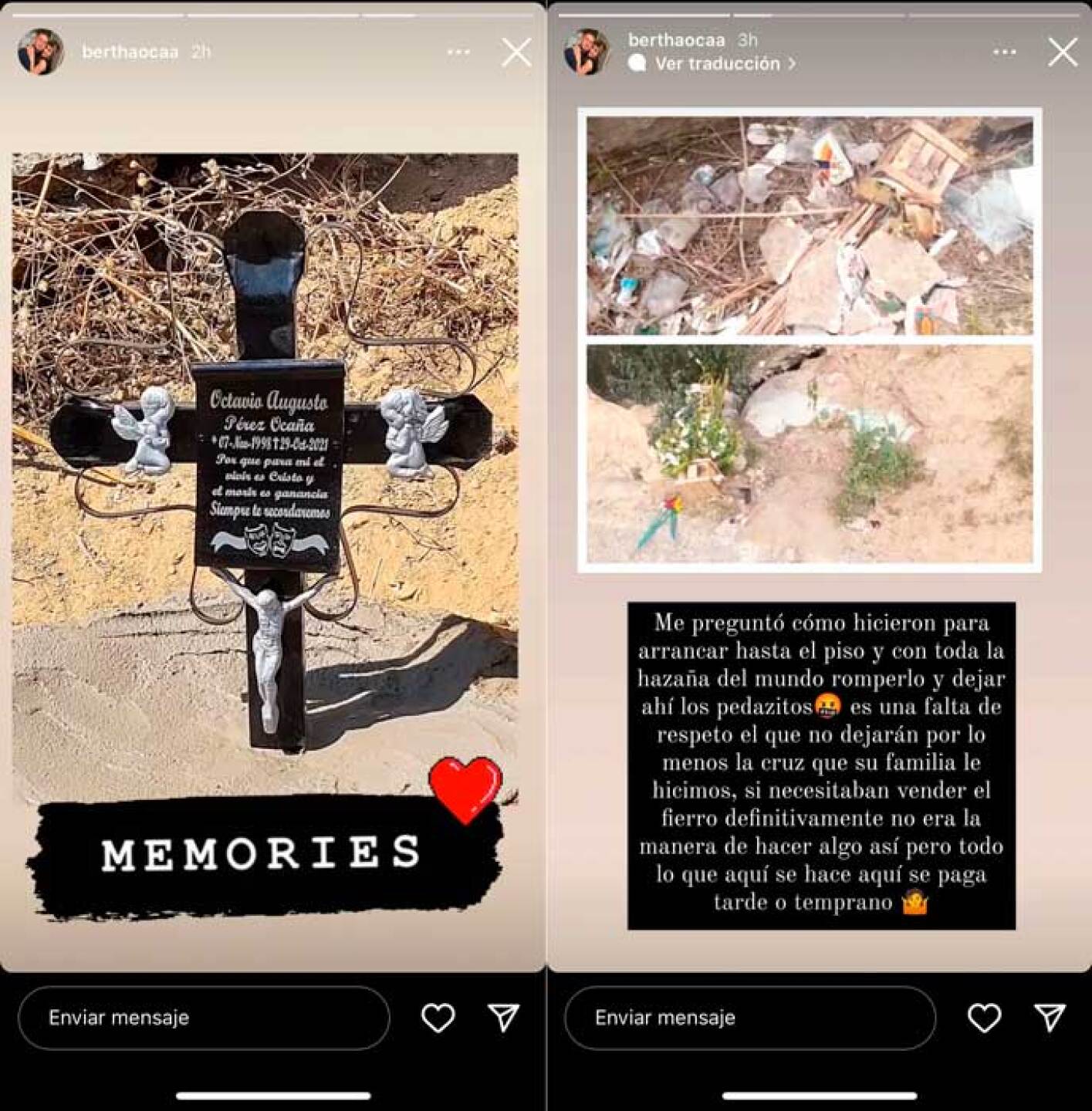 Octavio Ocaña: denuncia robo y vandalismo en la capilla en donde murió el actor