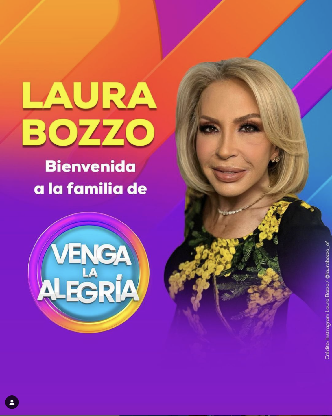 Laura Bozzo será conductora de Venga la alegría