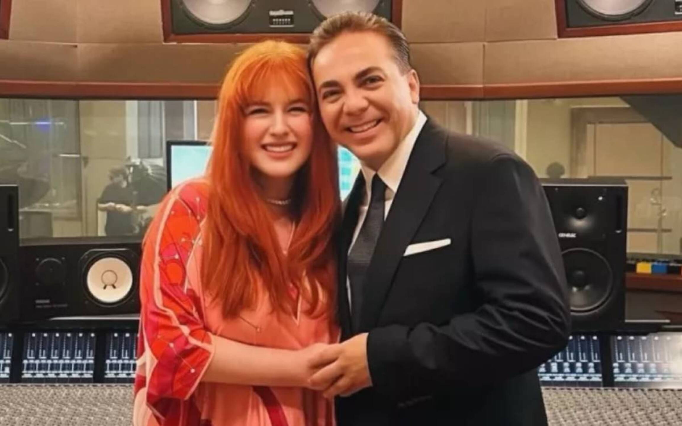 Cristian Castro y Victoria Khüne