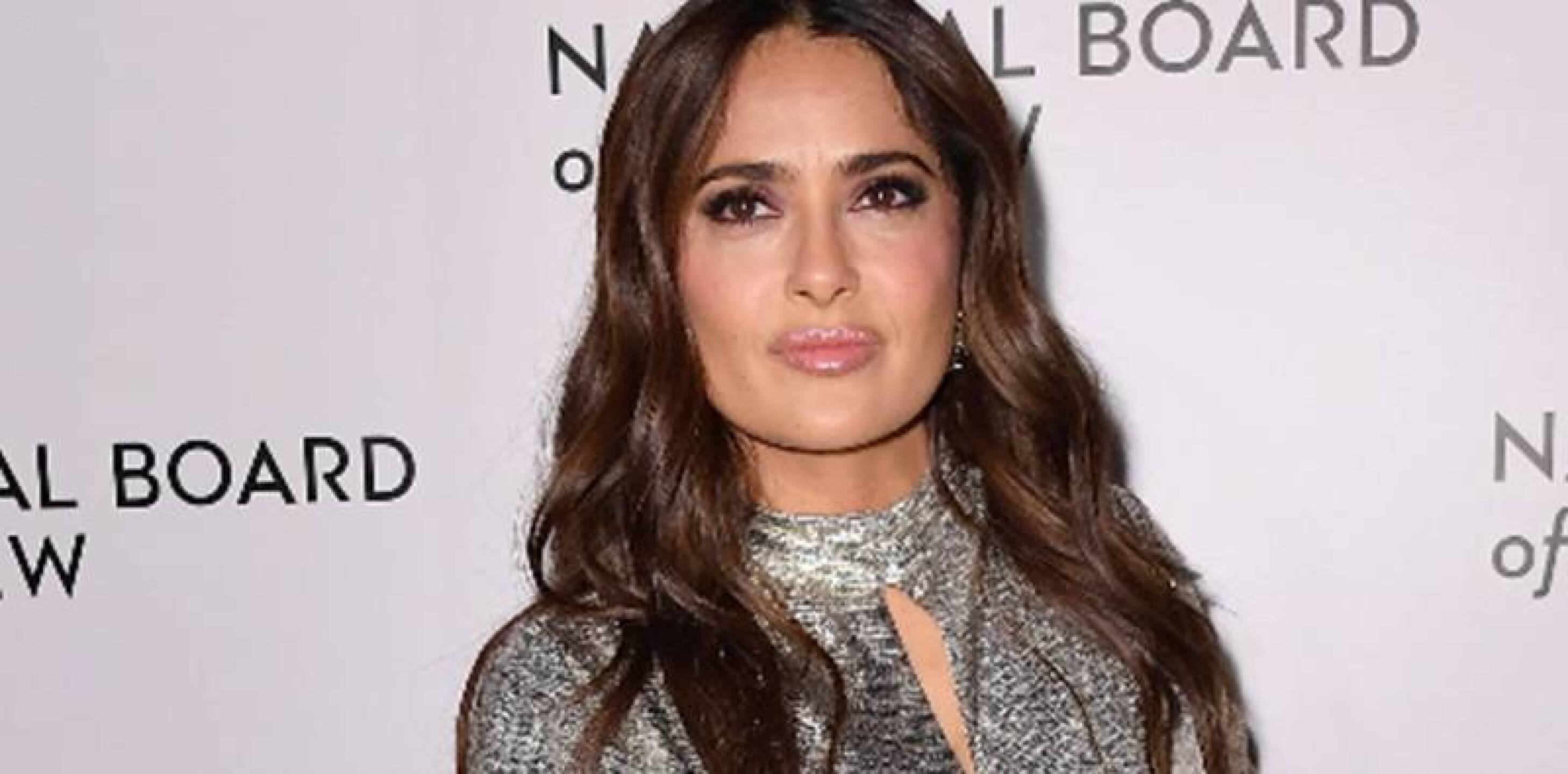 Salma Hayek contadiada