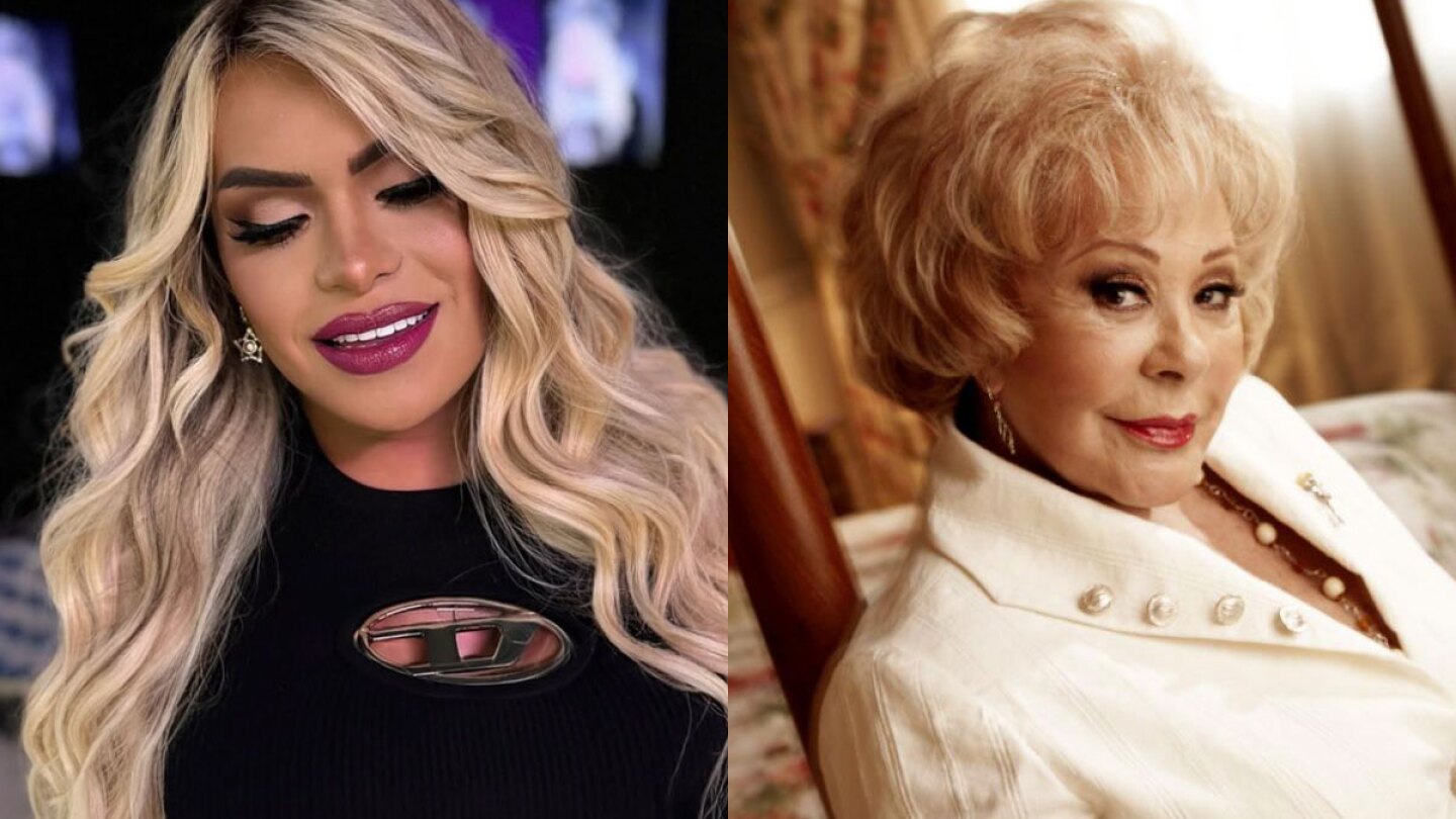 Wendy Guevara con look Silvia Pinal