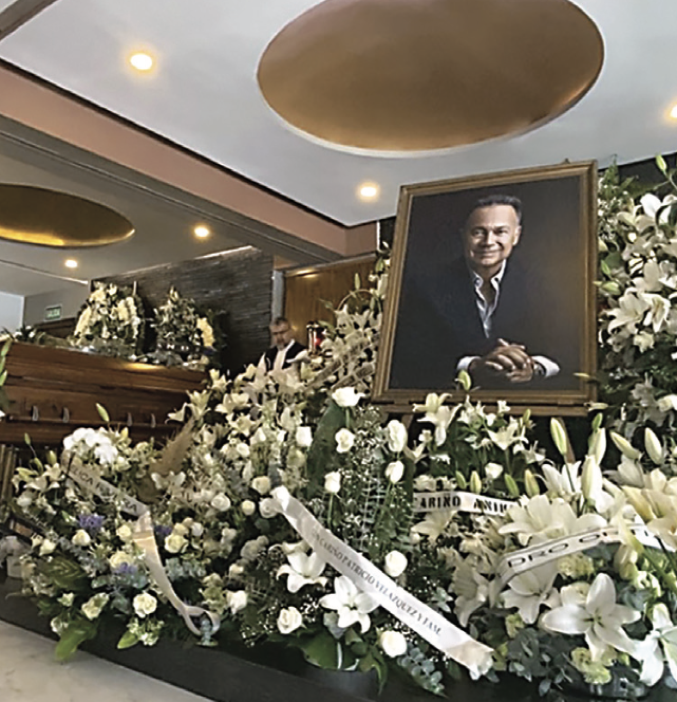 Nicandro Díaz, funeral