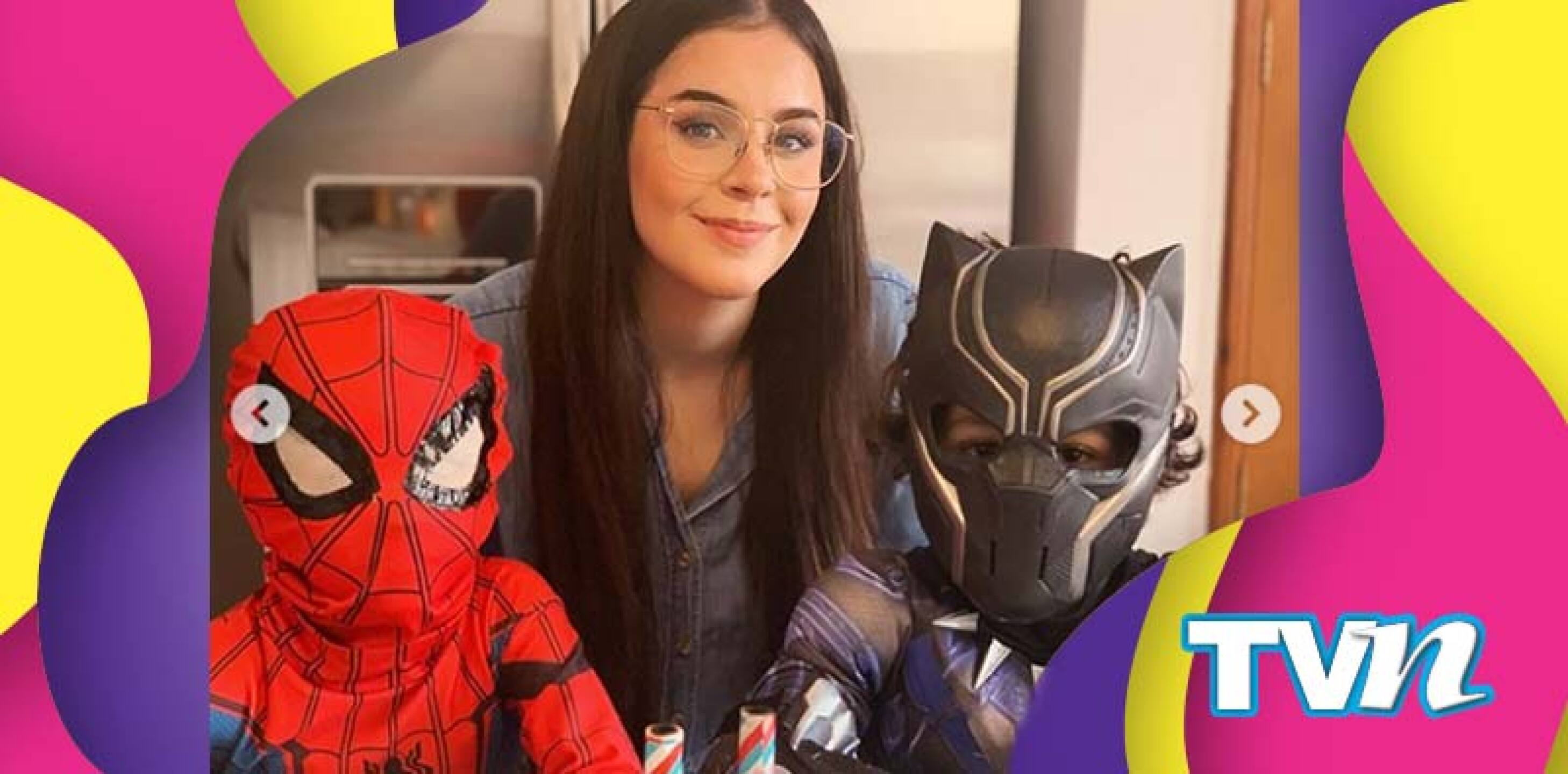 Biby Gaytán Eduardo Capetillo Fiesta Cuarentena Superhéroes Familia