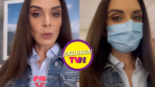 Lupita Jones en el hospital con sello de exclusiva TVNotas