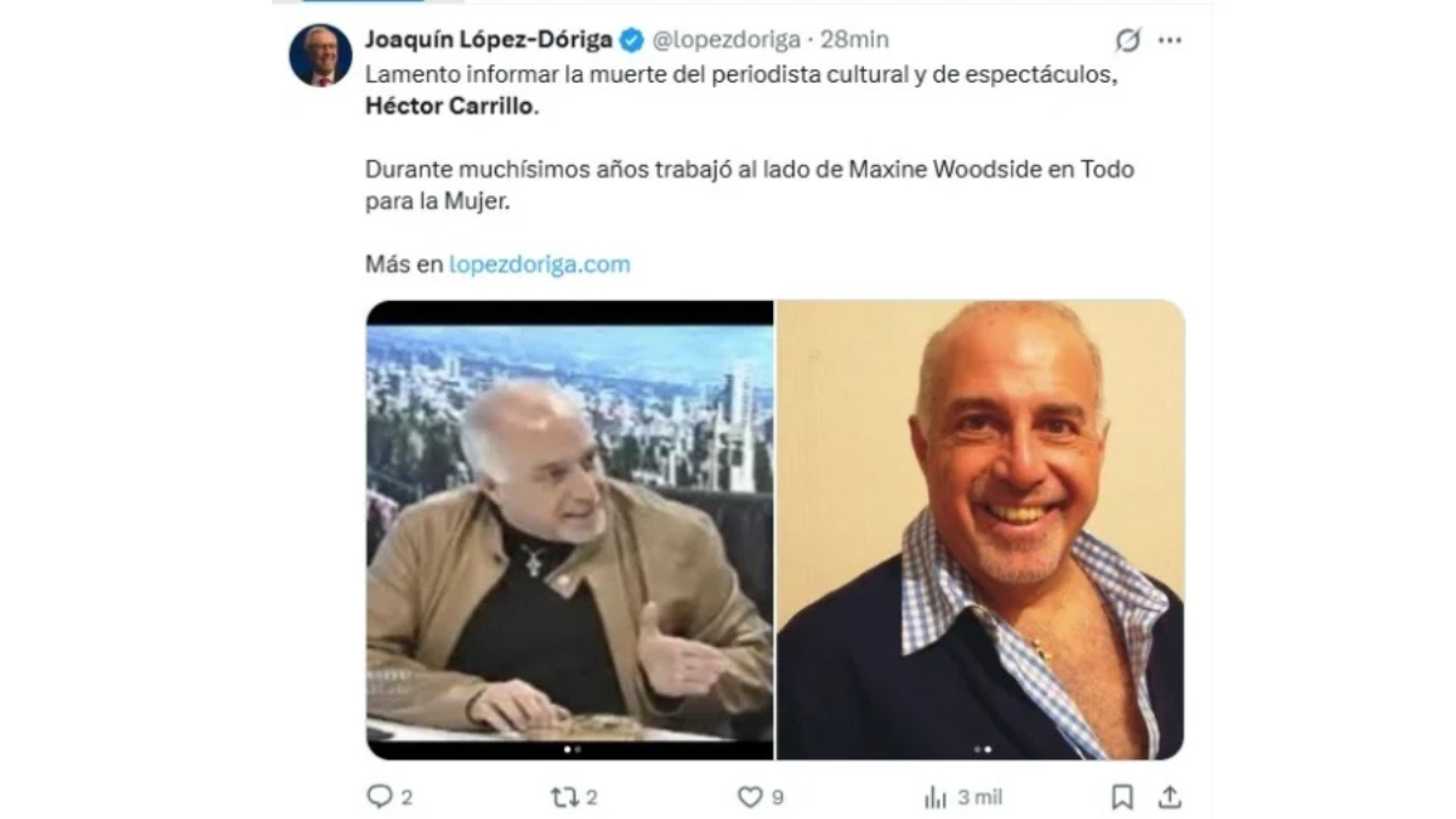 muere Héctor Carrillo
