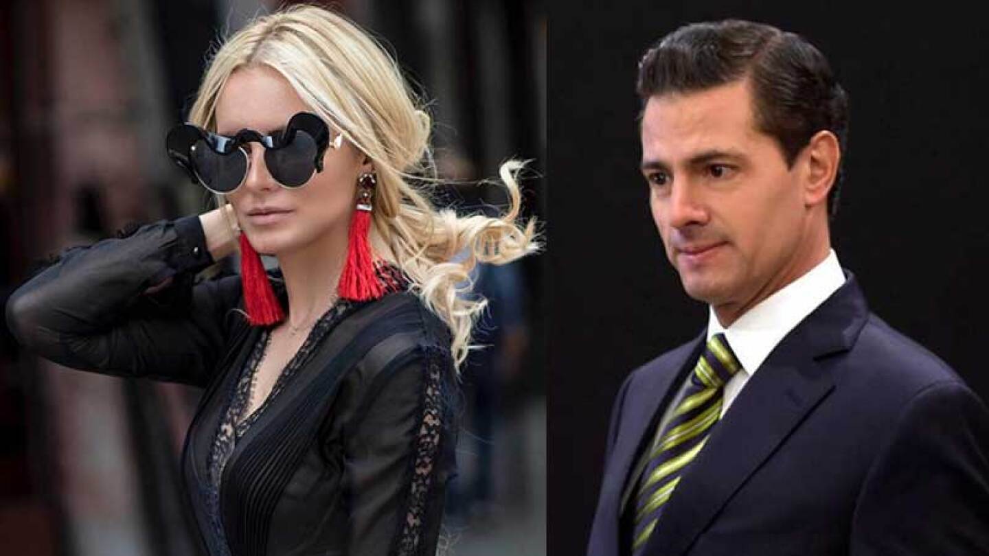 Tania Ruiz Eichelmann asegura que EPN la hace sonreír mucho.