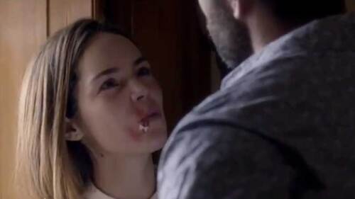 Aquí una de las imágenes en las que luce muy maltratada.