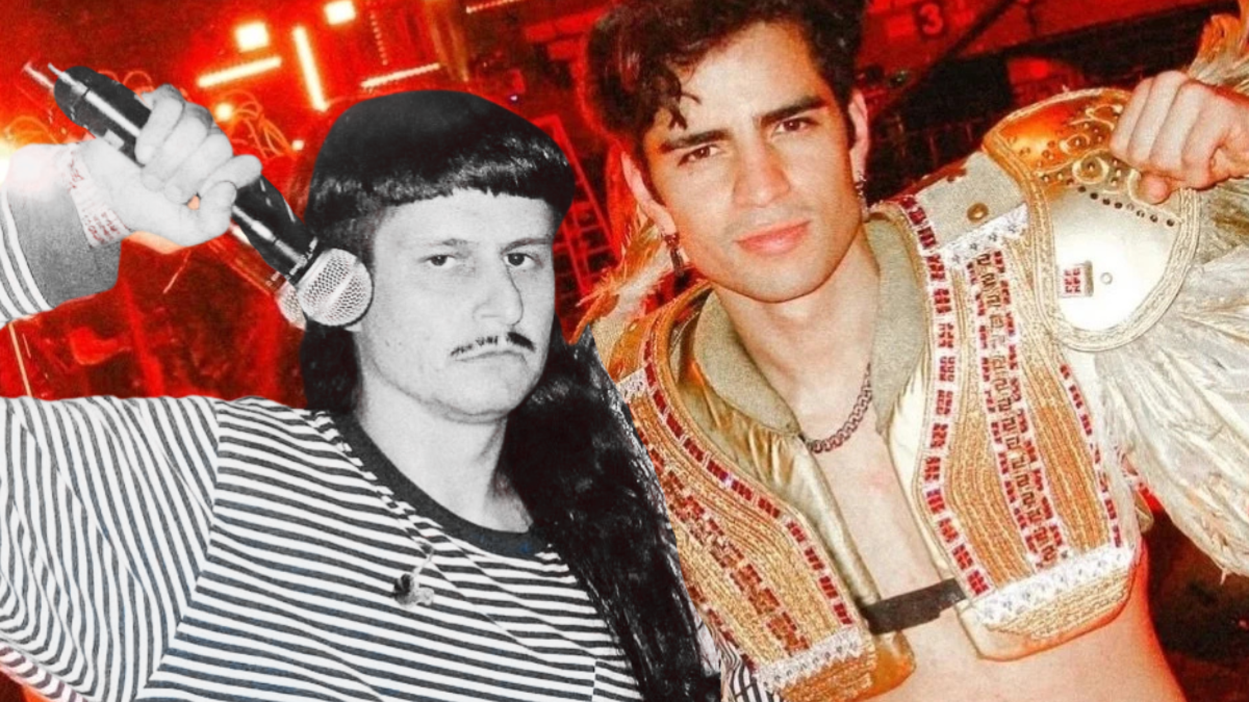 Aarón Mercury y Oliver Tree