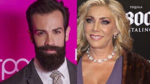 El actor comparte escena con Cynthia en la obra de teatro El Exorcista.