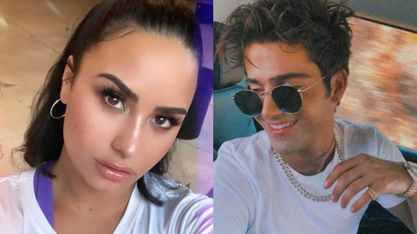 Instagram: @maxehrich y @ddlovato