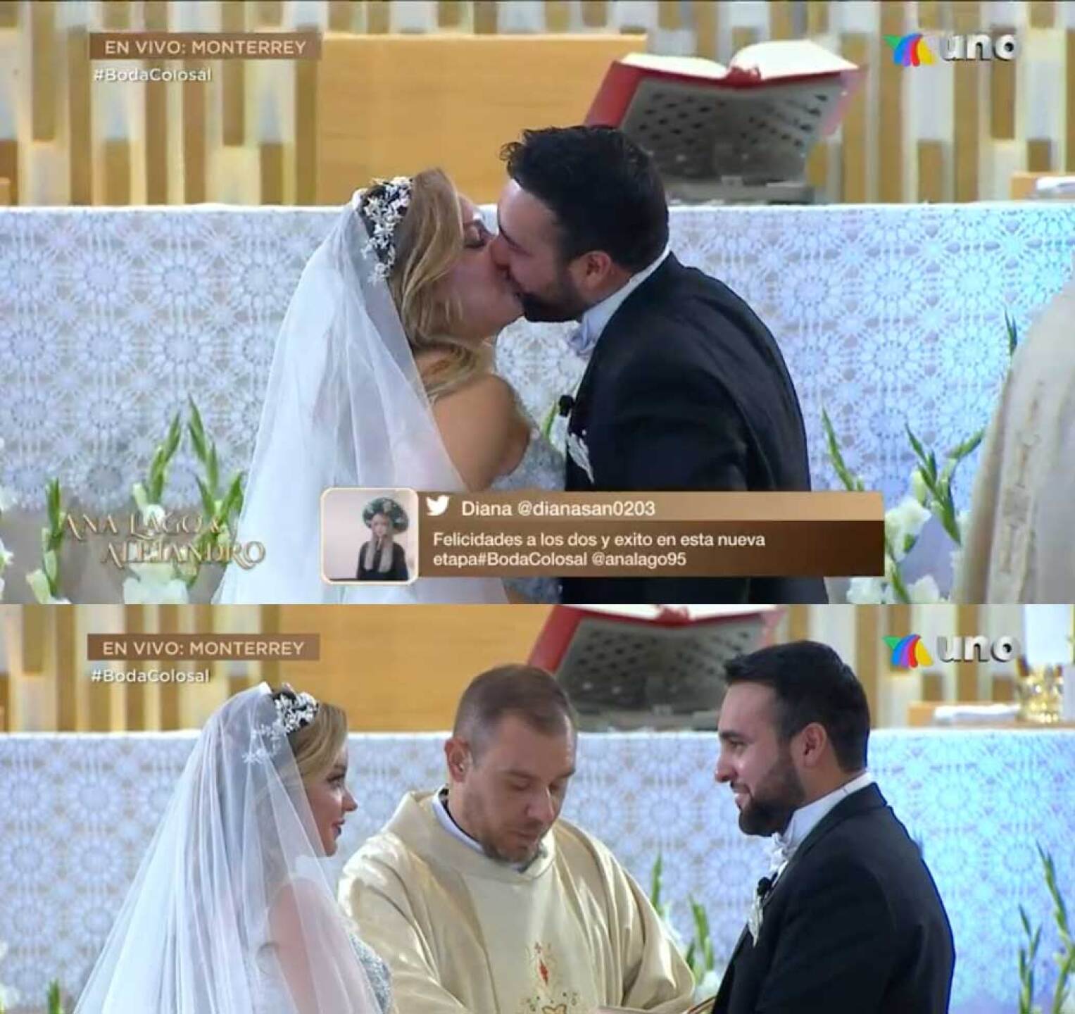 Así fue la boda de Ana Lago de Exatlón