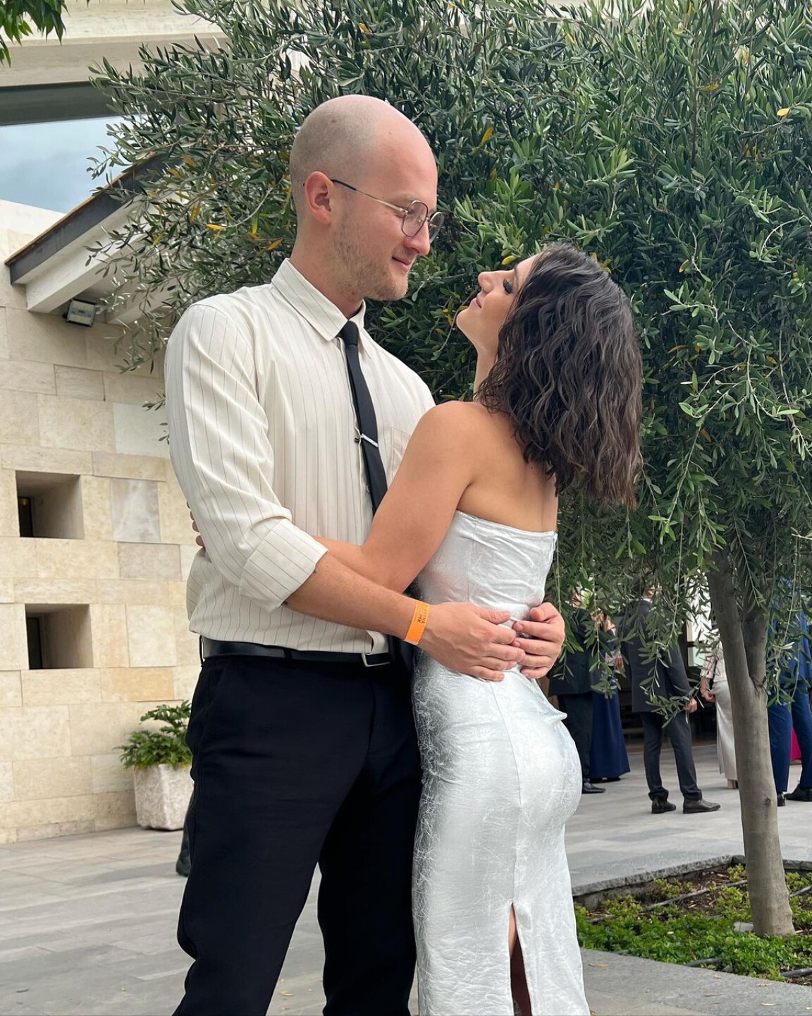 Nashla Aguilar y su novio Sebastian