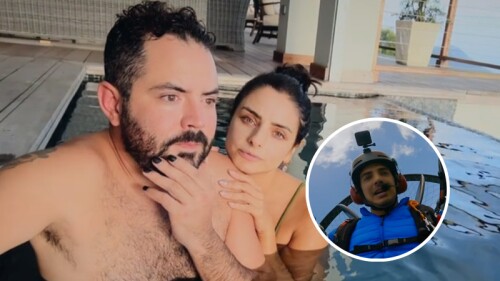 reacción José Eduardo y Aislinn Derbez accidente Vadhir