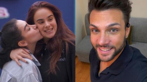 Gala y Karime, Nicola Porcella  romance