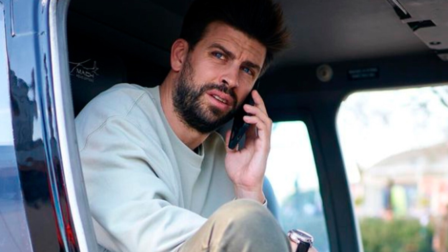 Gerard Piqué estuvo con sus hijos en Miami