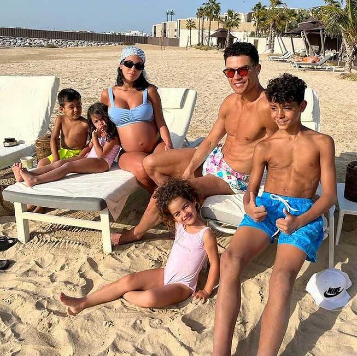 Georgina Rodríguez y Cristiano Ronaldo son esposo