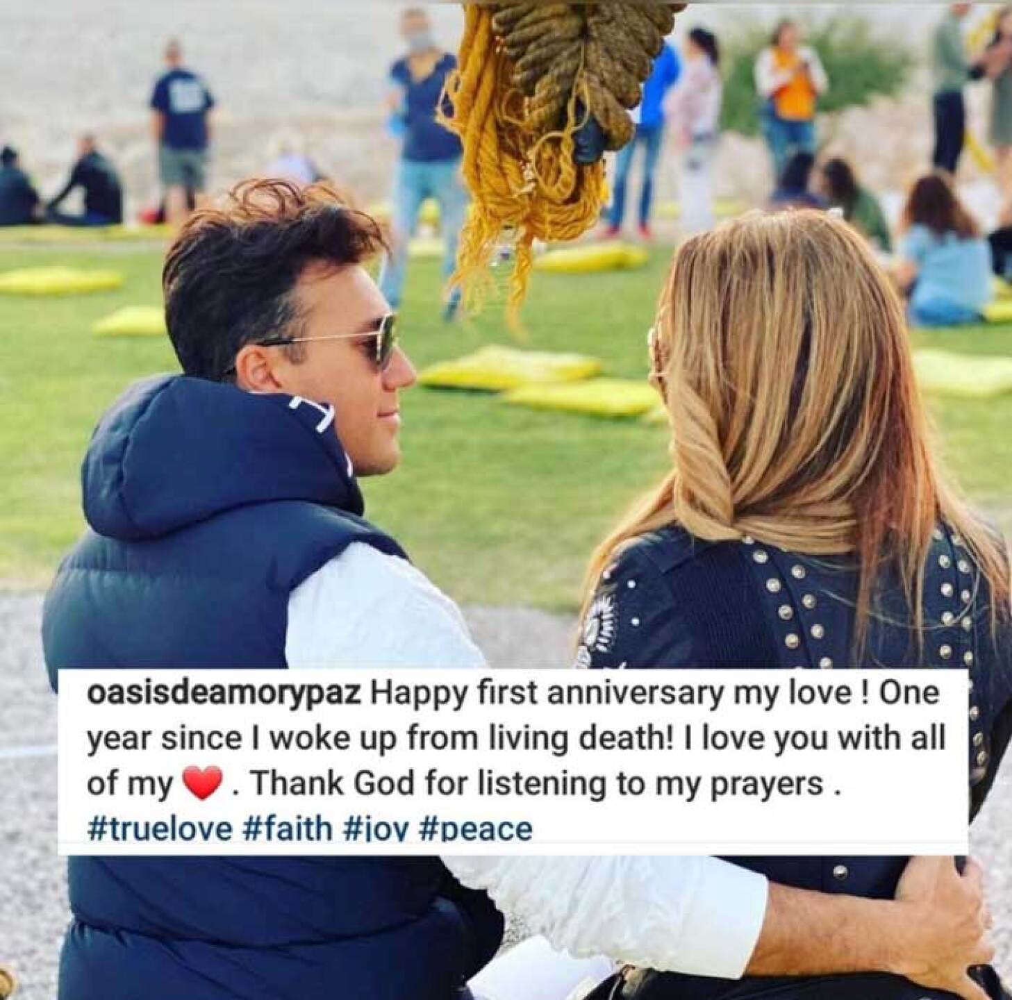 larry ramos ninel conde aniversario relación