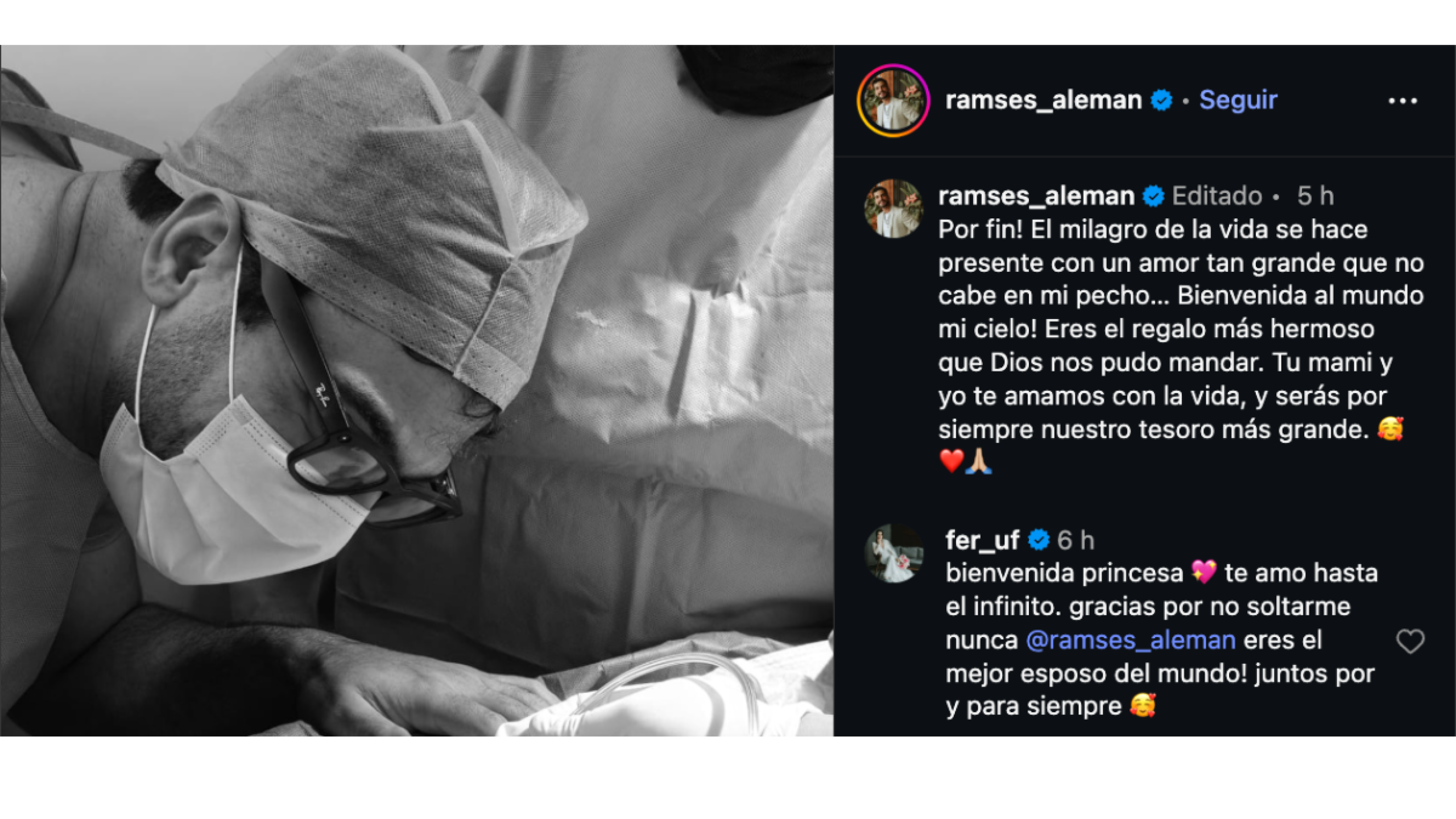 Fernanda Urdapilleta y Ramsés Alemán