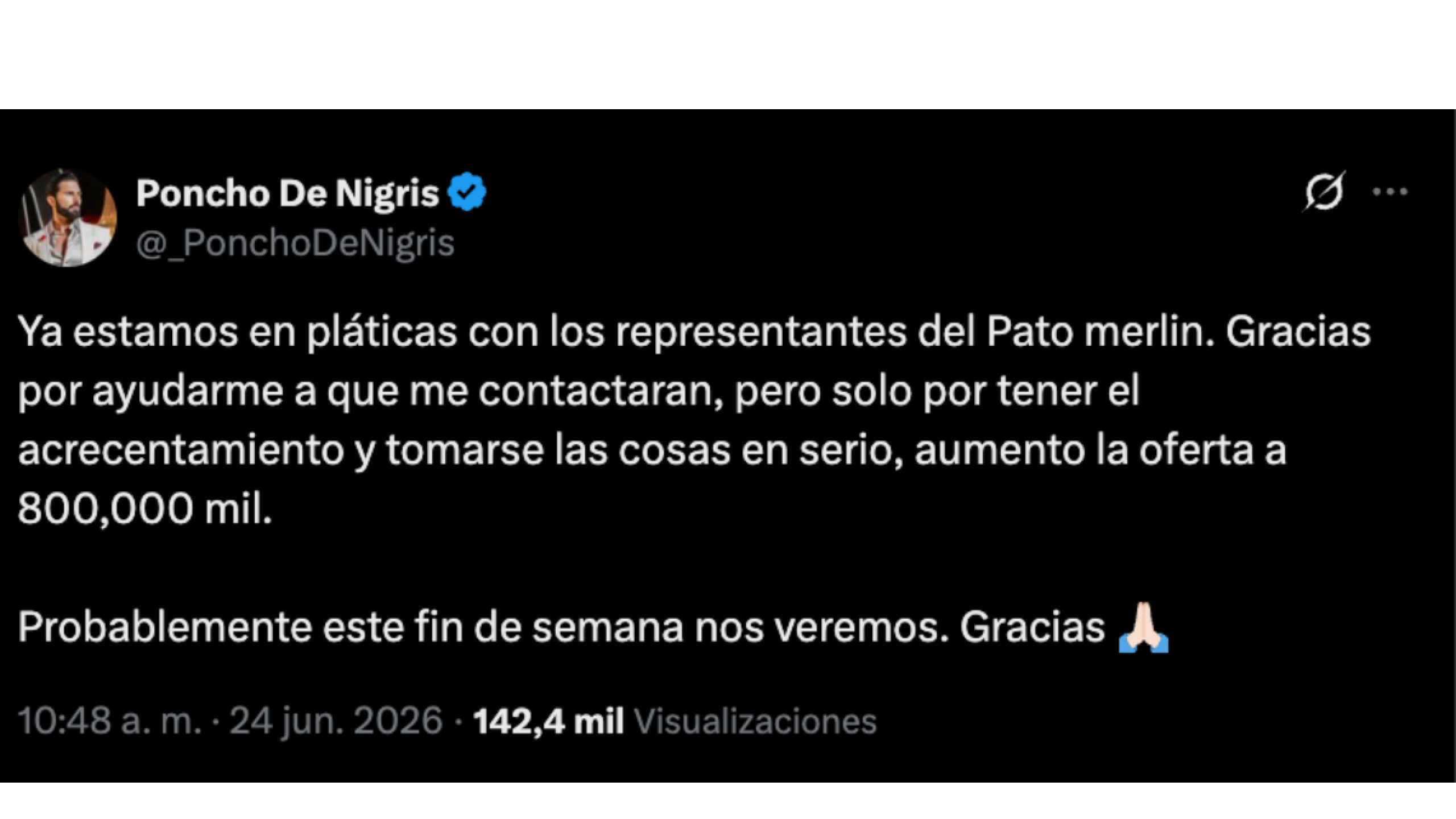 Poncho de Nigirs