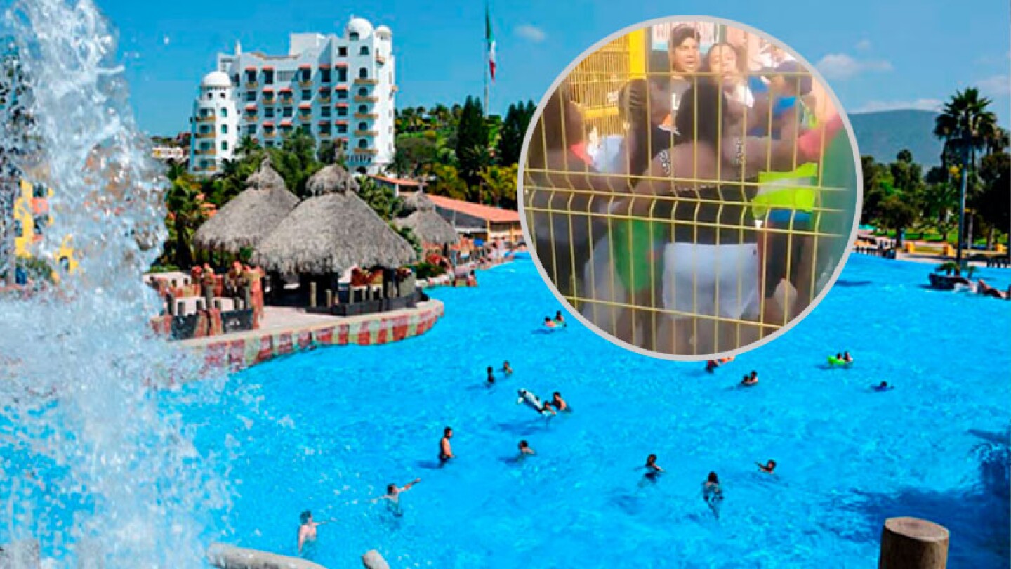 Se arma batalla campal en el balneario El Tephé Hidalgo en pleno Día Santo