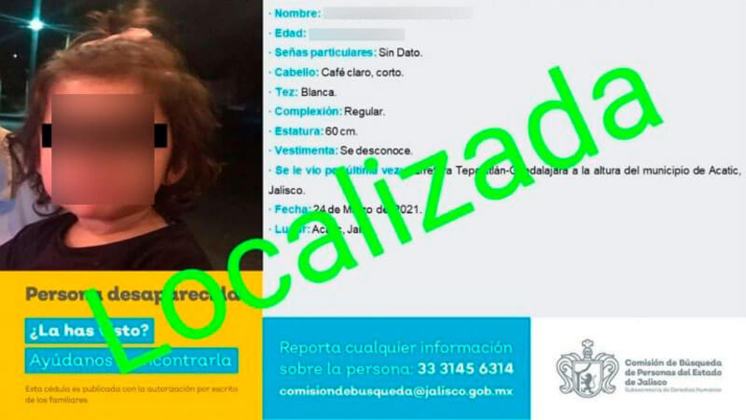 Desaparece familia en Jalisco