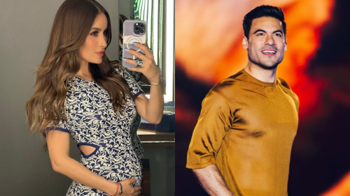 Cynthia Rodríguez y Carlos Rivera dan la bienvenida a nuevo integrante en su familia