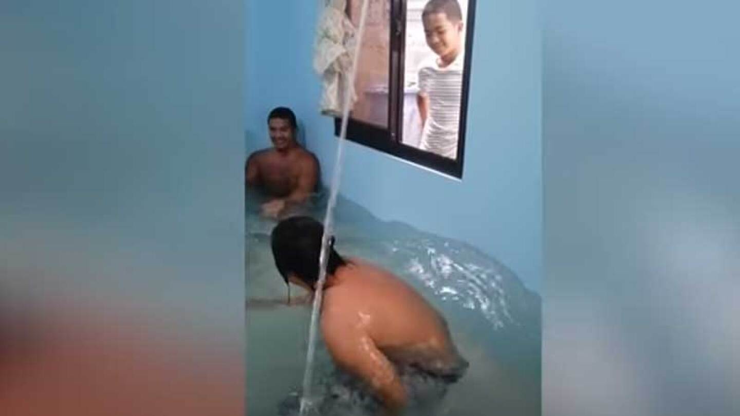 El momento se volvió viral en redes sociales