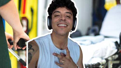 Eduin Caz hospitalizado de emergencia