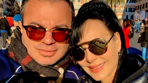 Maribel Guardia y Marco Chacón