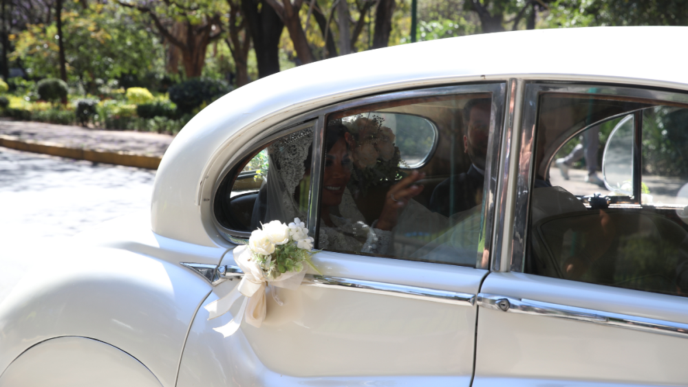 Aleida Núñez boda por la iglesia