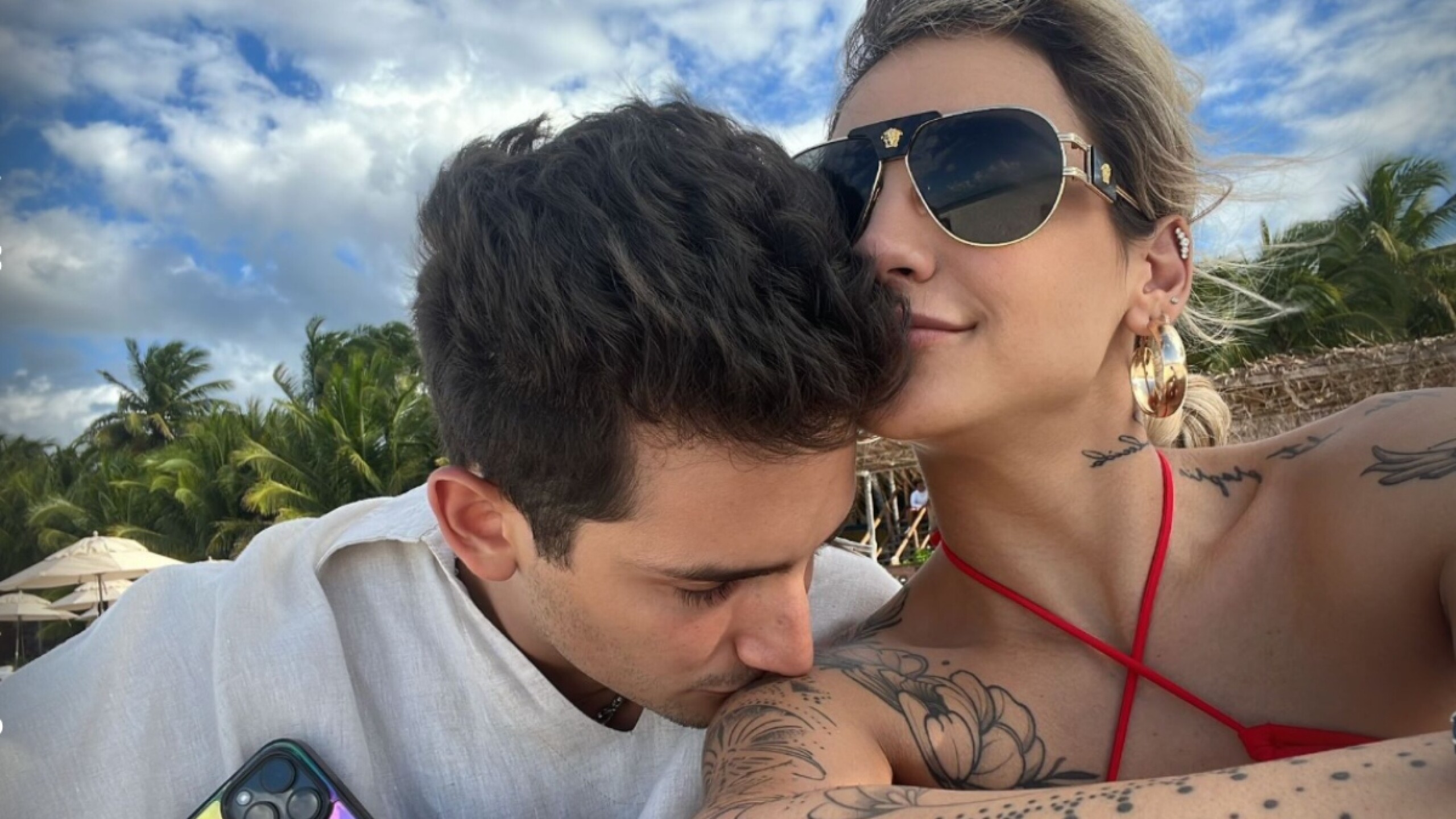 Emilio Osorio y Leslie Gallardo juntos novios