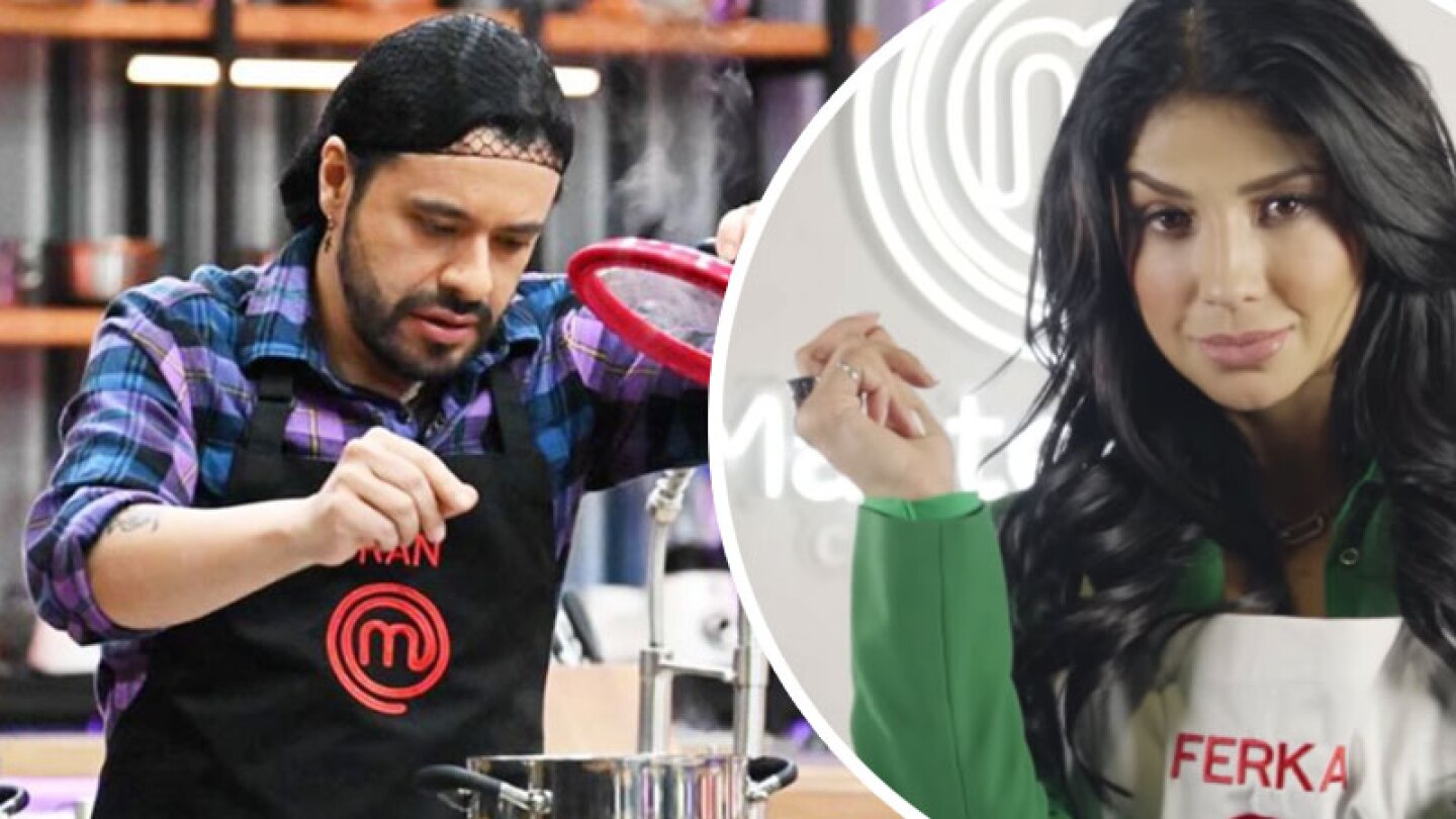 Fran Hevia y Ferka en MasterChef Celebrity