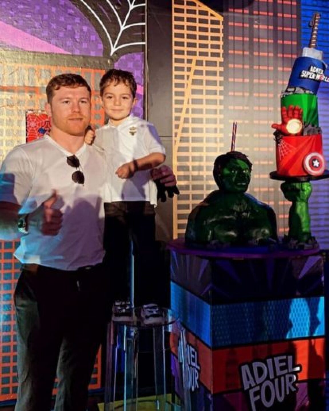 Saúl 'Canelo' Álvarez celebra con fiesta de lujo el cumpleaños numero 4 de su hijo