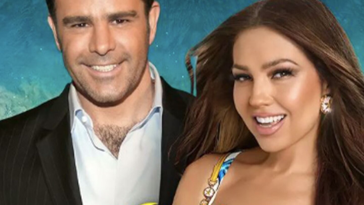 Así fue el reencuentro de Thalía y Eduardo Capetillo.
