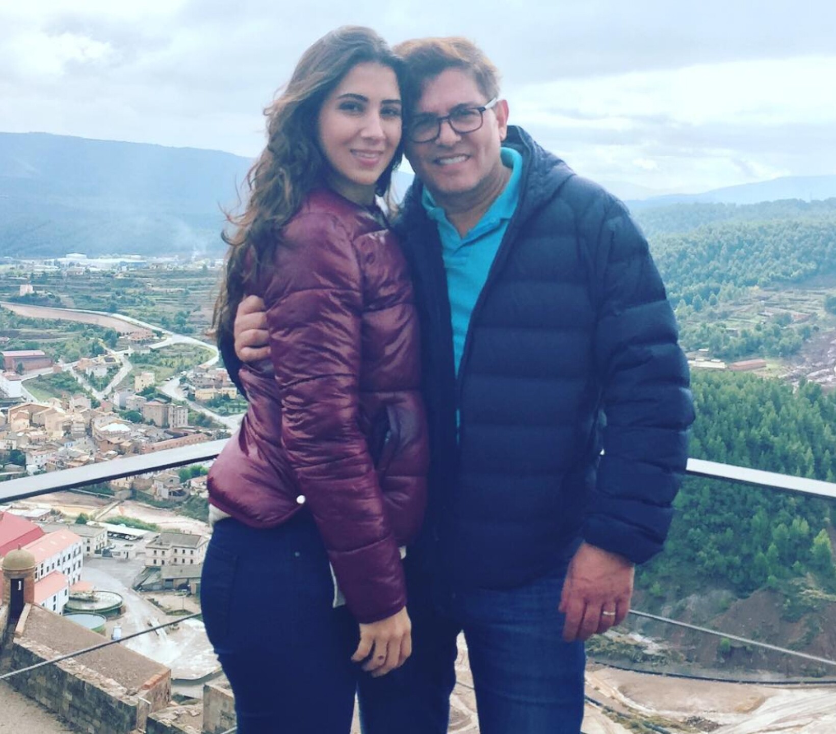 Ernesto Laguardia y su esposa Paty