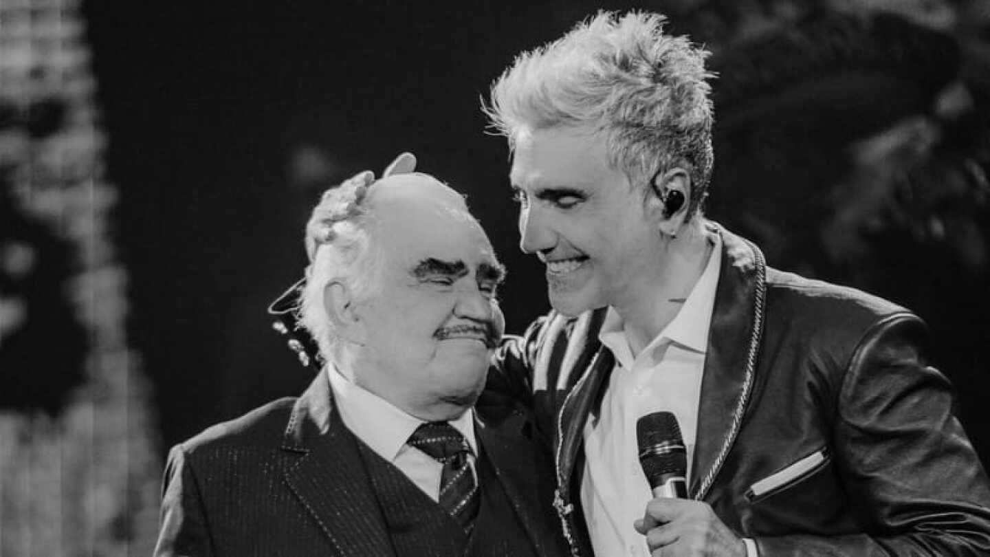 ¡Alejandro Fernández presenció la muerte de Vicente Fernández!, Doña Cuquita lo confesó