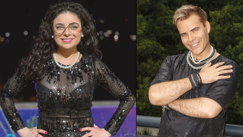Violeta Isfel y Jay Ratinoff, TVNotas