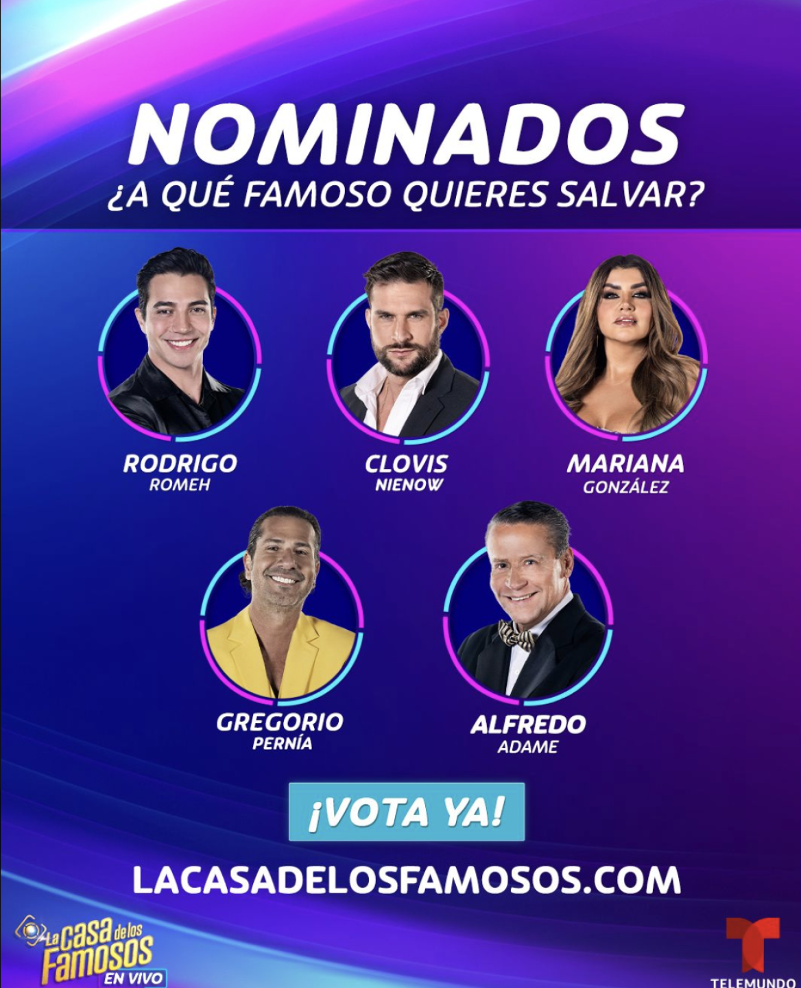Nominados semana cuatro de La casa de los famosos