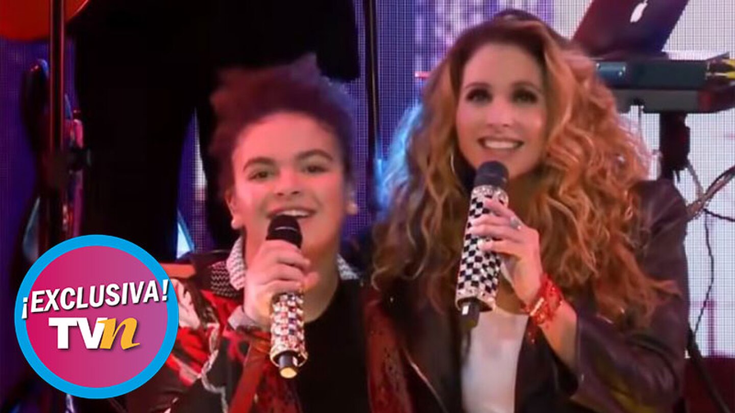 Lucero y su hija.