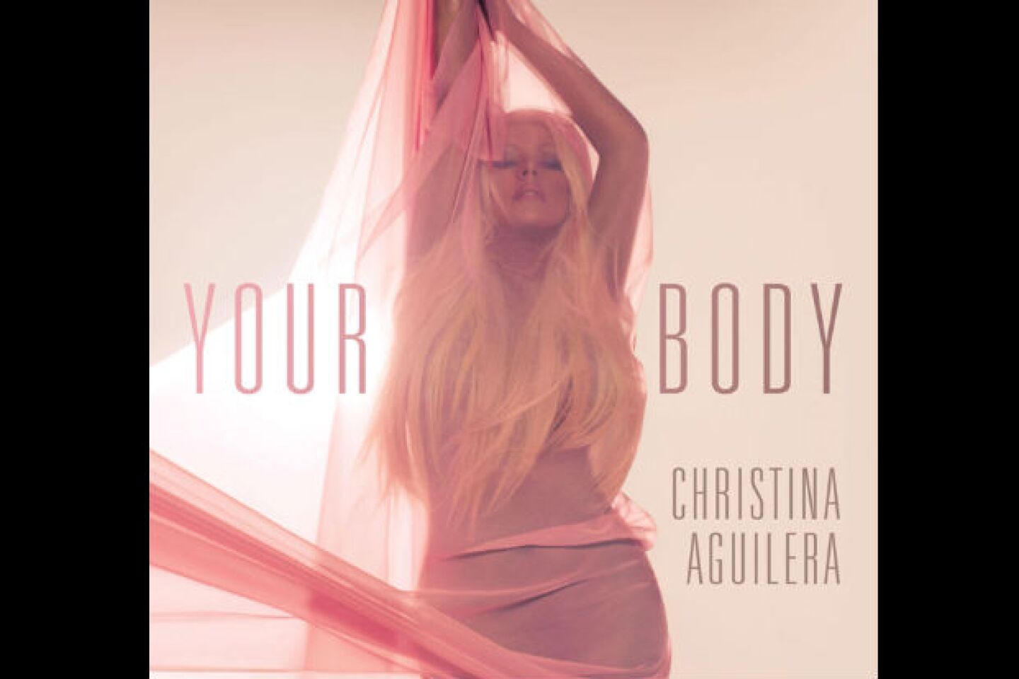 Así luce Christina Aguilera en la portada de su sencillo 'Your Body'.