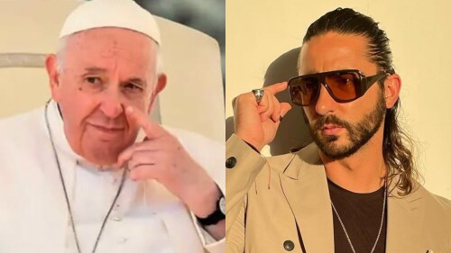 Papa Francisco y Potro