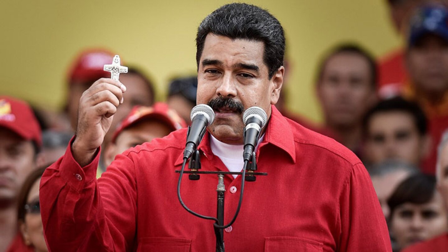 Estados Unidos acusa a Nicolás Maduro, presidente de Venezuela, de tráfico de drogas
