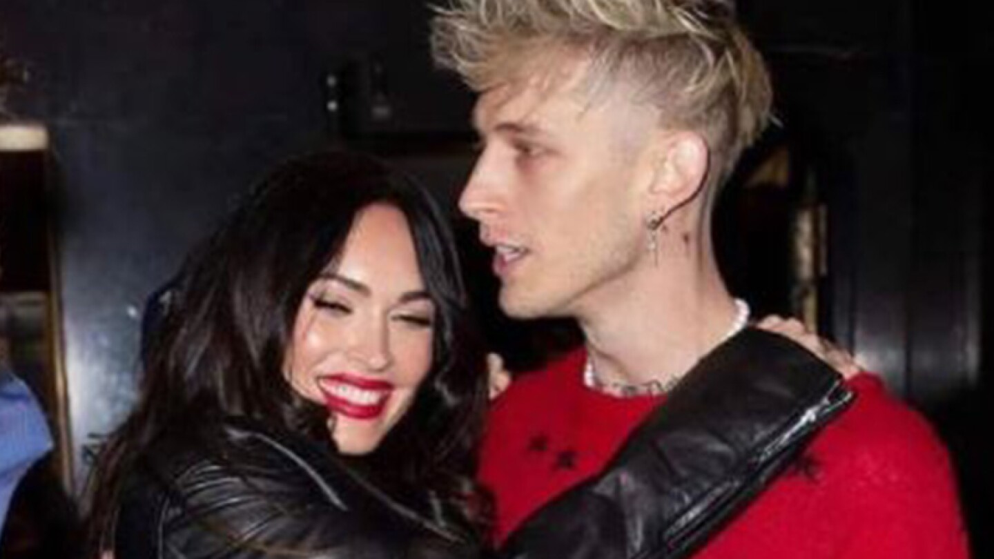 Megan y su novio.
